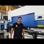 6-Axis CNC press preno euro pro B32135 uban sa wila clamping system pinaagi sa mga kustomer sa Australia