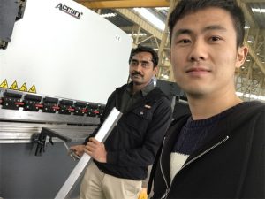 Algeria Client Testing Mopadayon sa Brake Machine sa Among pabrika