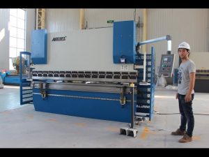 CE 2 axis CNC press prusisyon 130Tx3200 E200 NC control system NC press brake machine