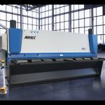 Hydraulic guillotine shearing machine MS8 8x4000mm uban sa Germany ELGO P40T touch screen CNC