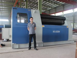 Mga Kustomer sa Thailand Nakapalit sa W12 Rolling Machine gikan sa Accurl Company