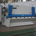 Nahiangay ang pag-shear machine, steel shearing machine, metal sheet shearing machine