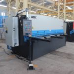 hydraulic metal plate swing beam shearing machine